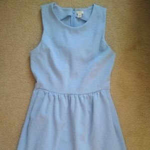 J. Crew sleevles light blue dress